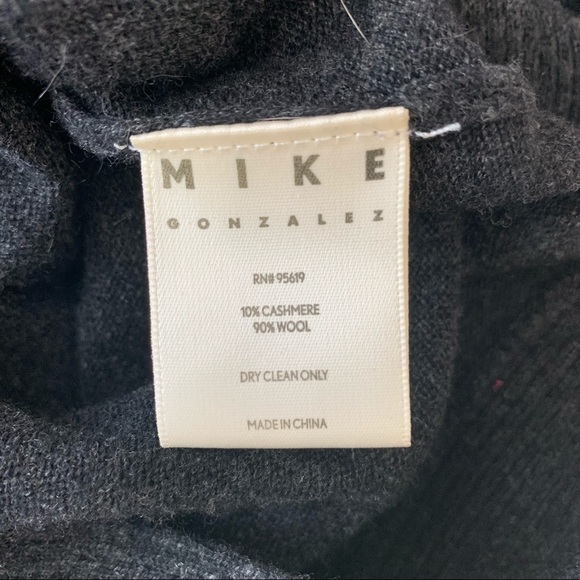 Mike Gonzalez Ella Sweater with Chain Cutouts Cashmere Wool Blend - Picture 13 of 13